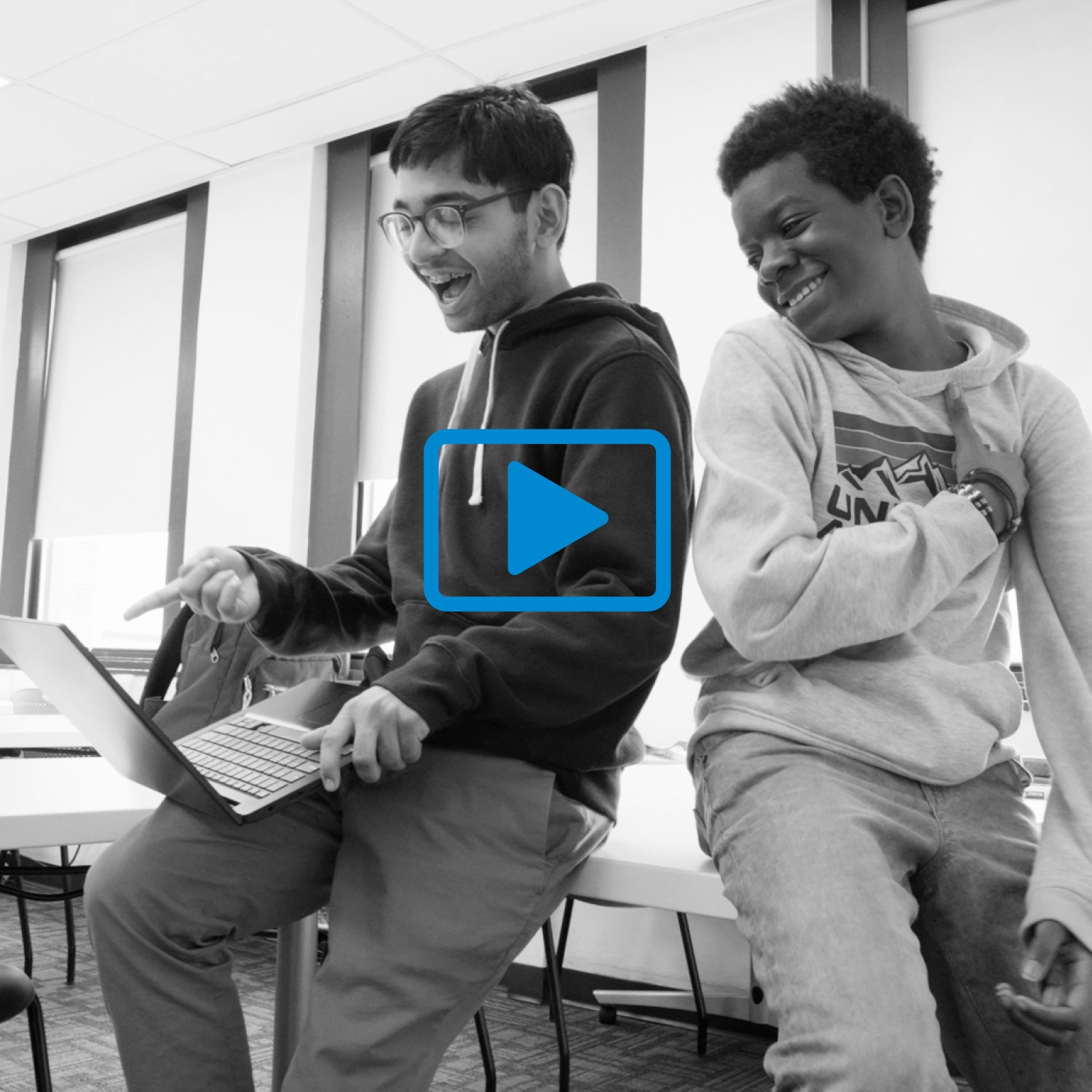 2 teen boys at the ymca